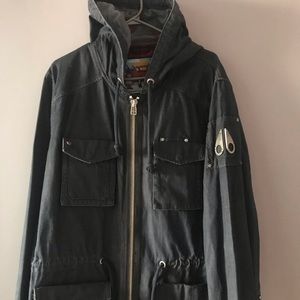 Men’s mooseknuckle spring denim jacket. Never worn